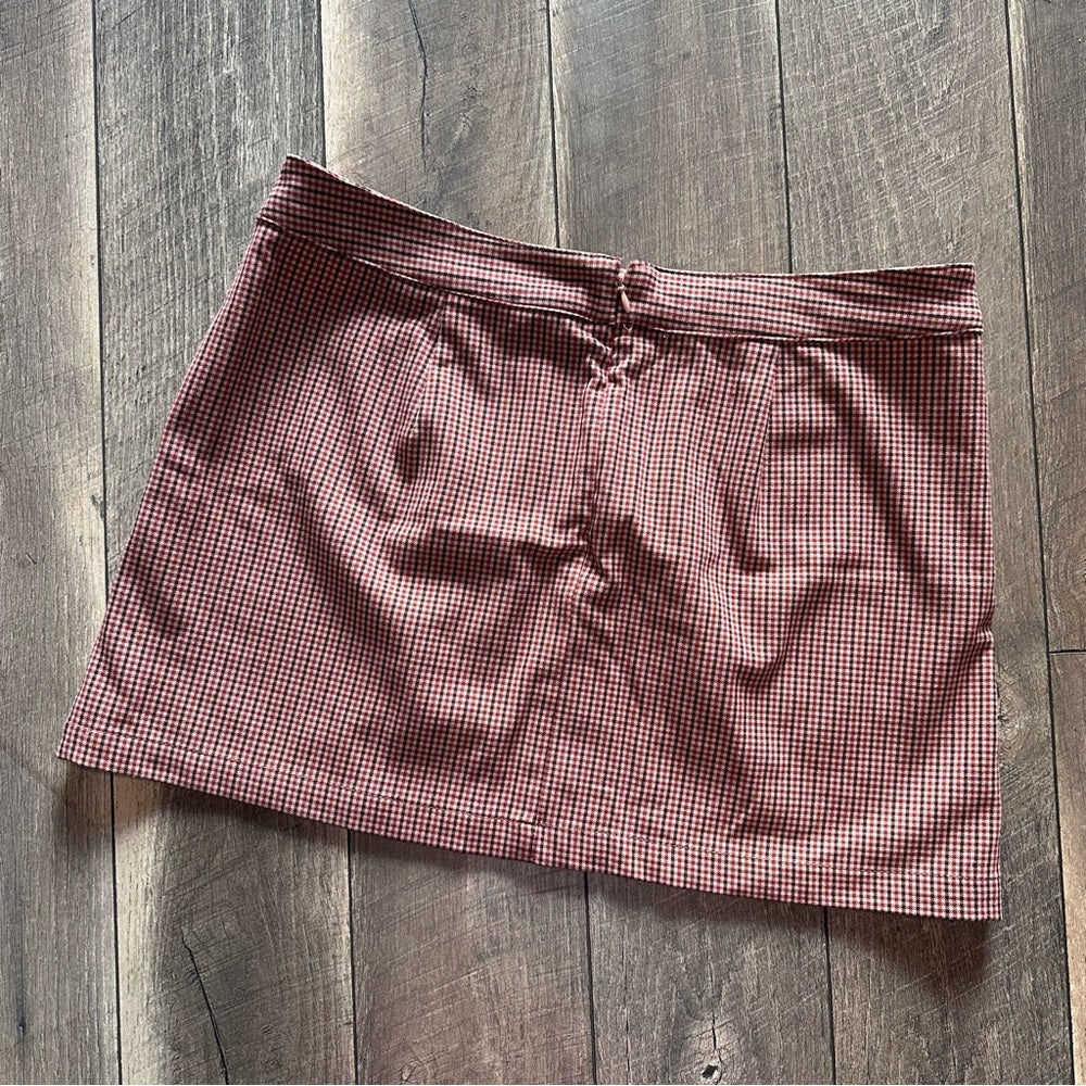 A New Day Plaid Mini Skirt