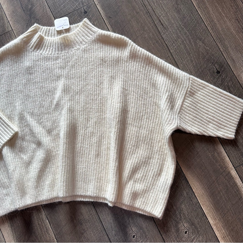 POL Short Sleeve Sweater