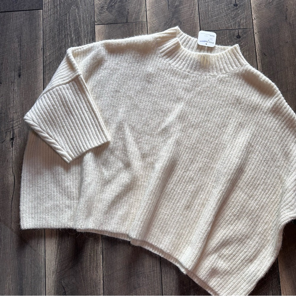 POL Short Sleeve Sweater