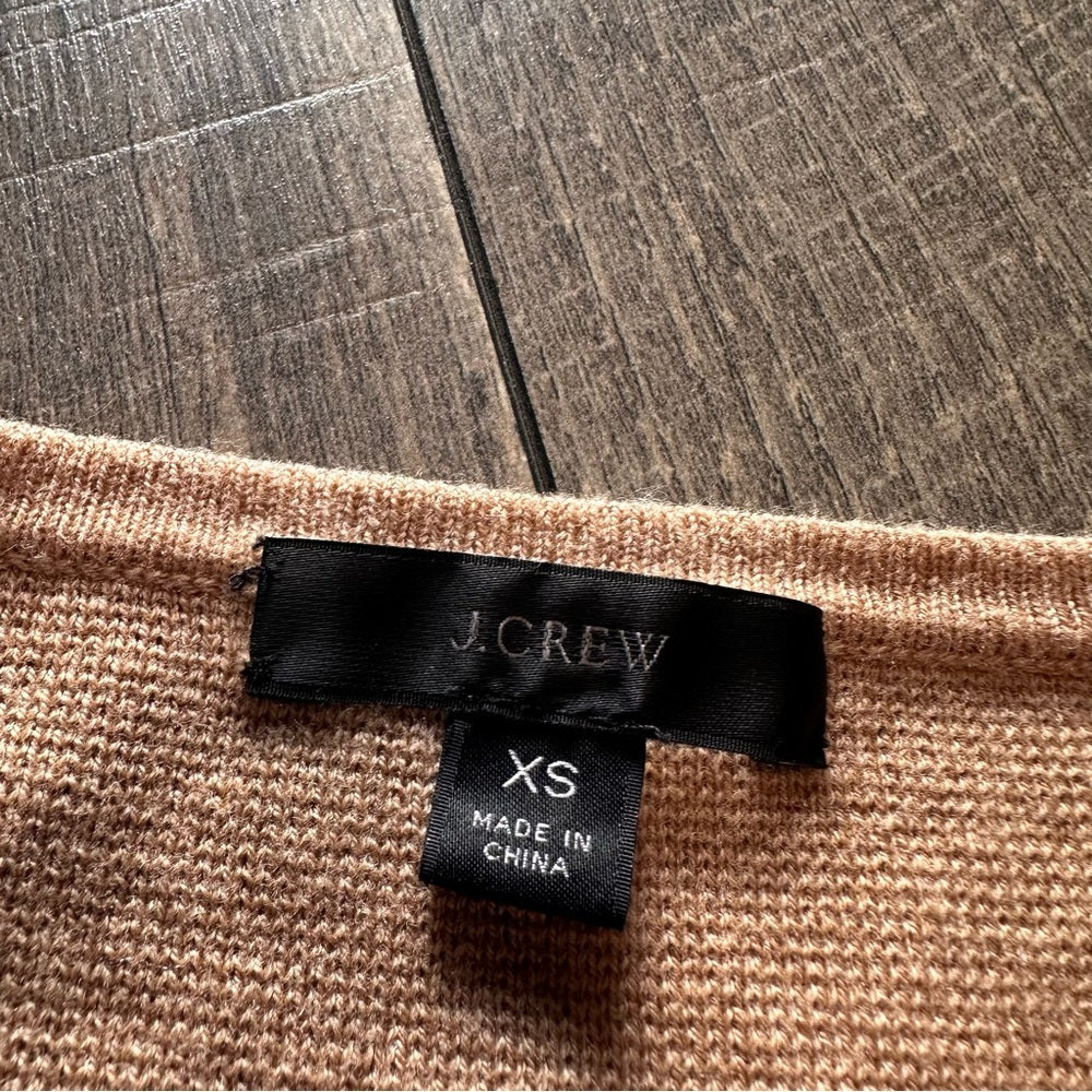 J. Crew Merino Wool Blend Open Cardigan