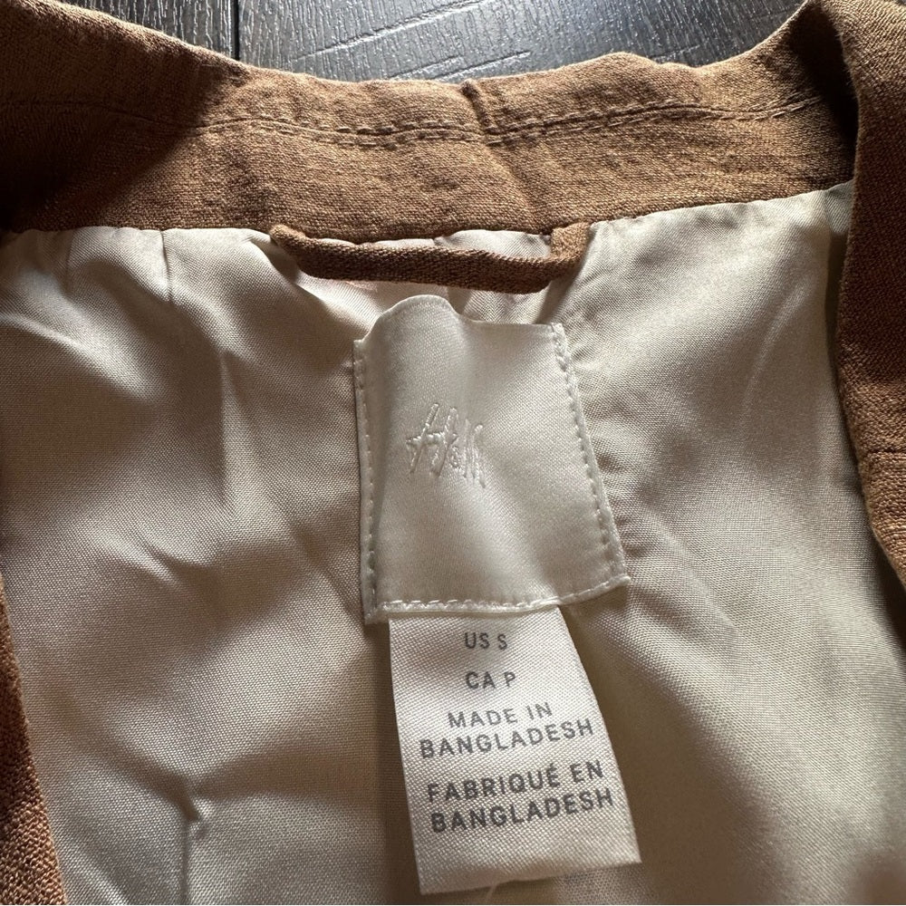 H&M Camel Brown Blazer