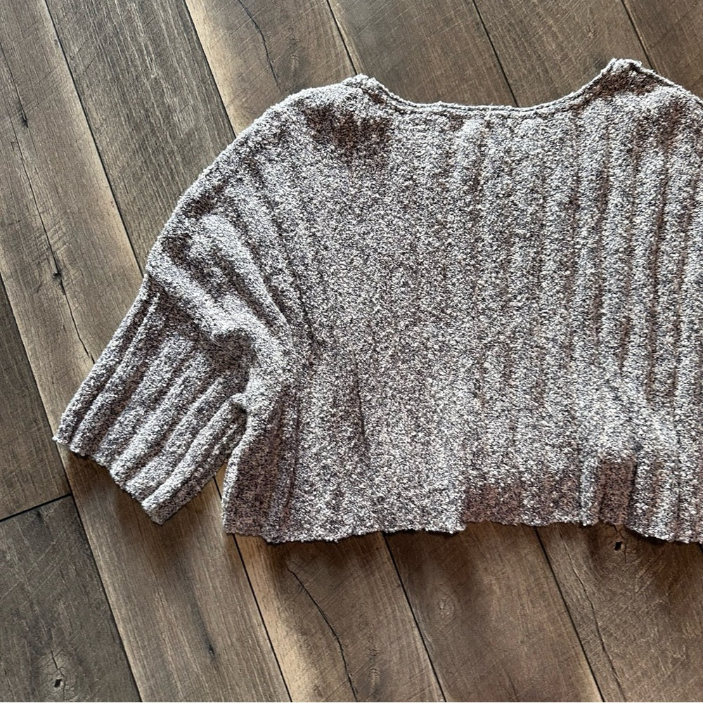 Free People Short Sleeve Sweater