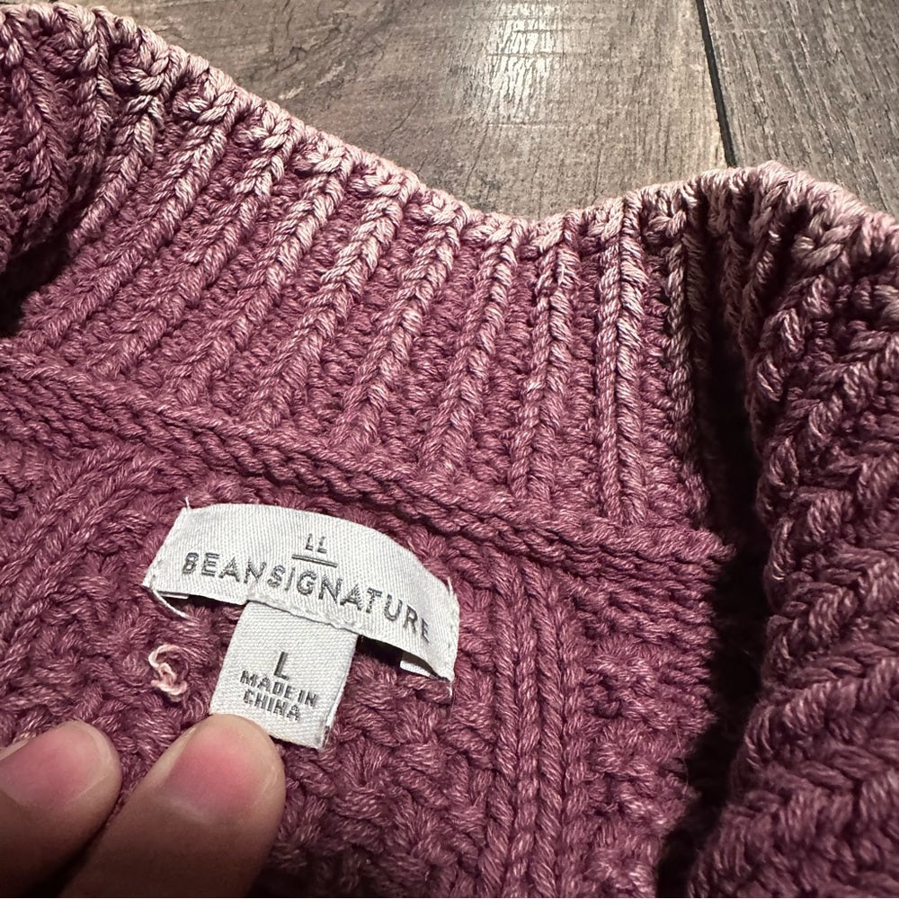 L.L. Bean Signature Button Down Sweater