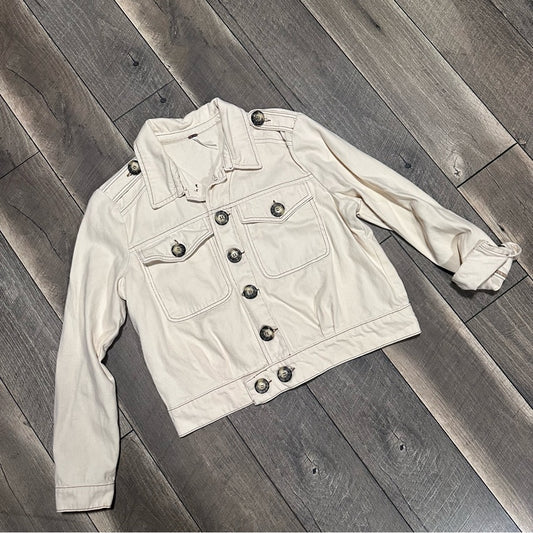Free People Button Down Jacket