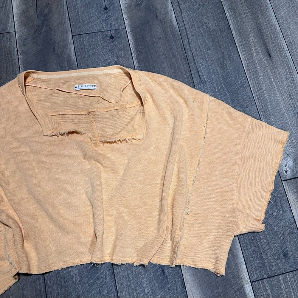 We The Free Oversized Crop Top