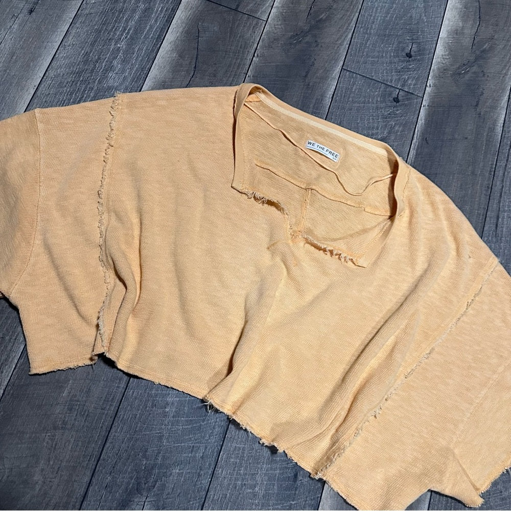 We The Free Oversized Crop Top