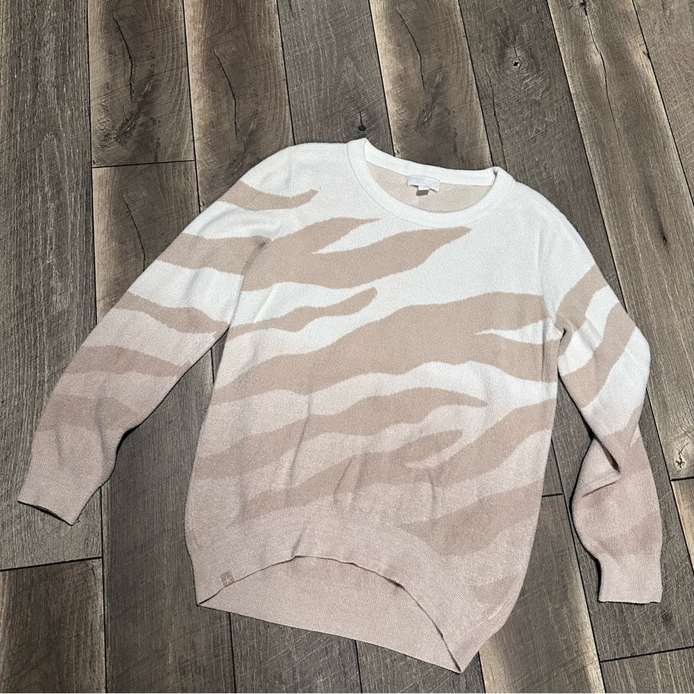 Barefoot Dreams CozyChic Ultra Lite Zebra Ombre Sweater