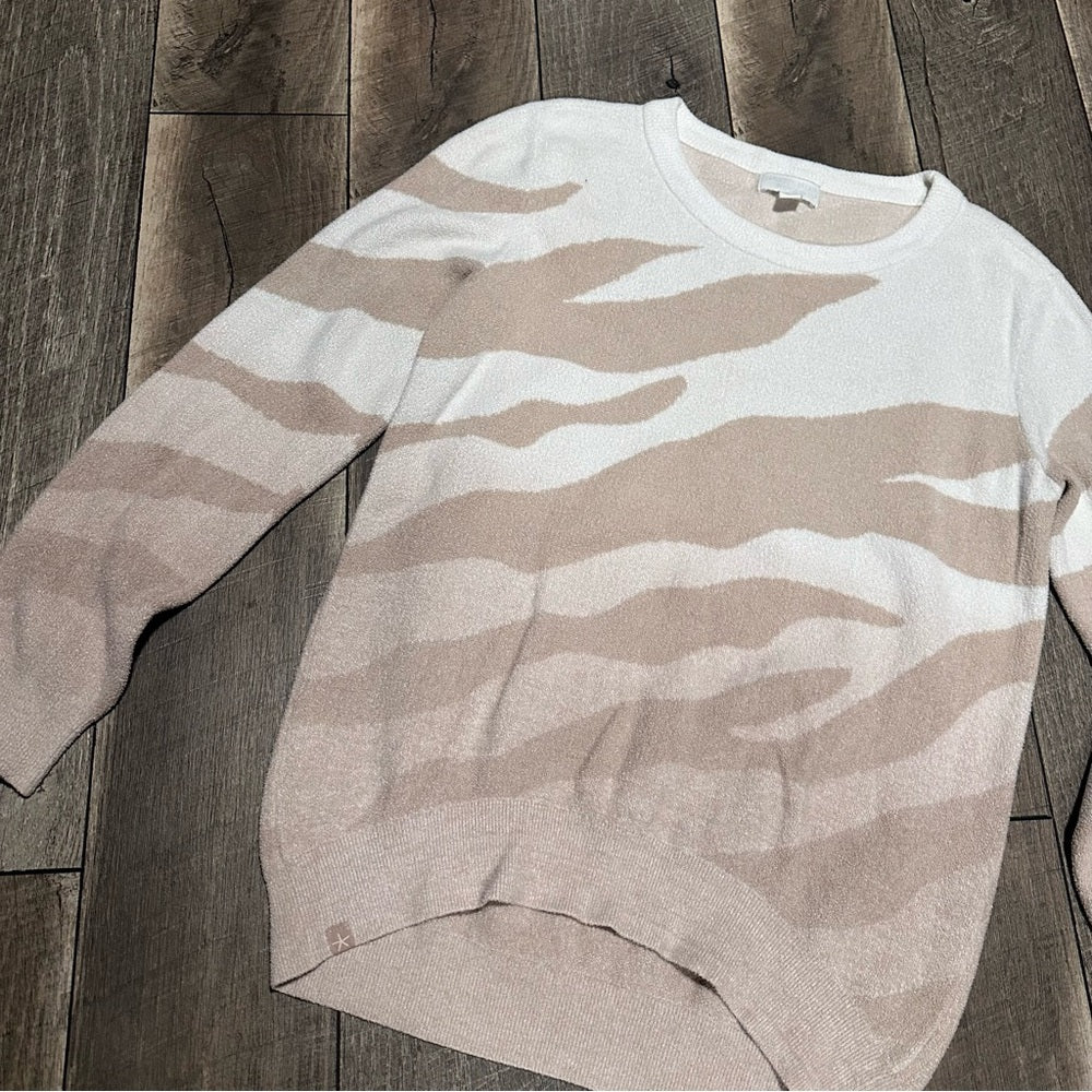 Barefoot Dreams CozyChic Ultra Lite Zebra Ombre Sweater