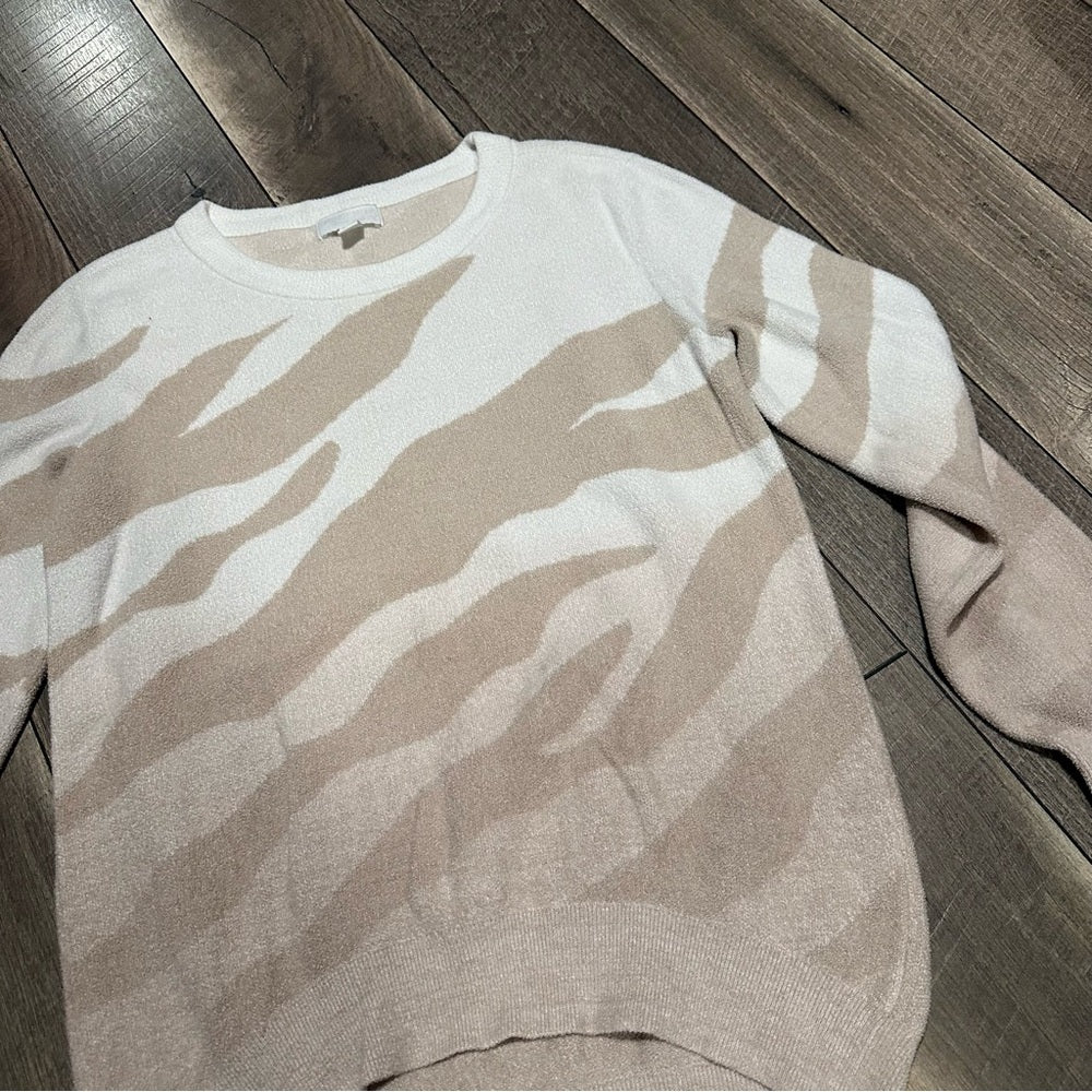 Barefoot Dreams CozyChic Ultra Lite Zebra Ombre Sweater