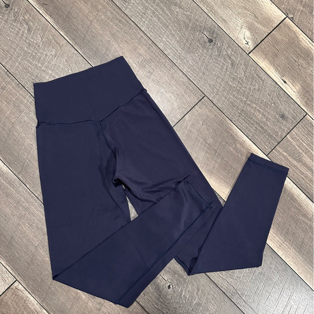 Aerie Offline Navy Blue Crossover 7/8 Leggings
