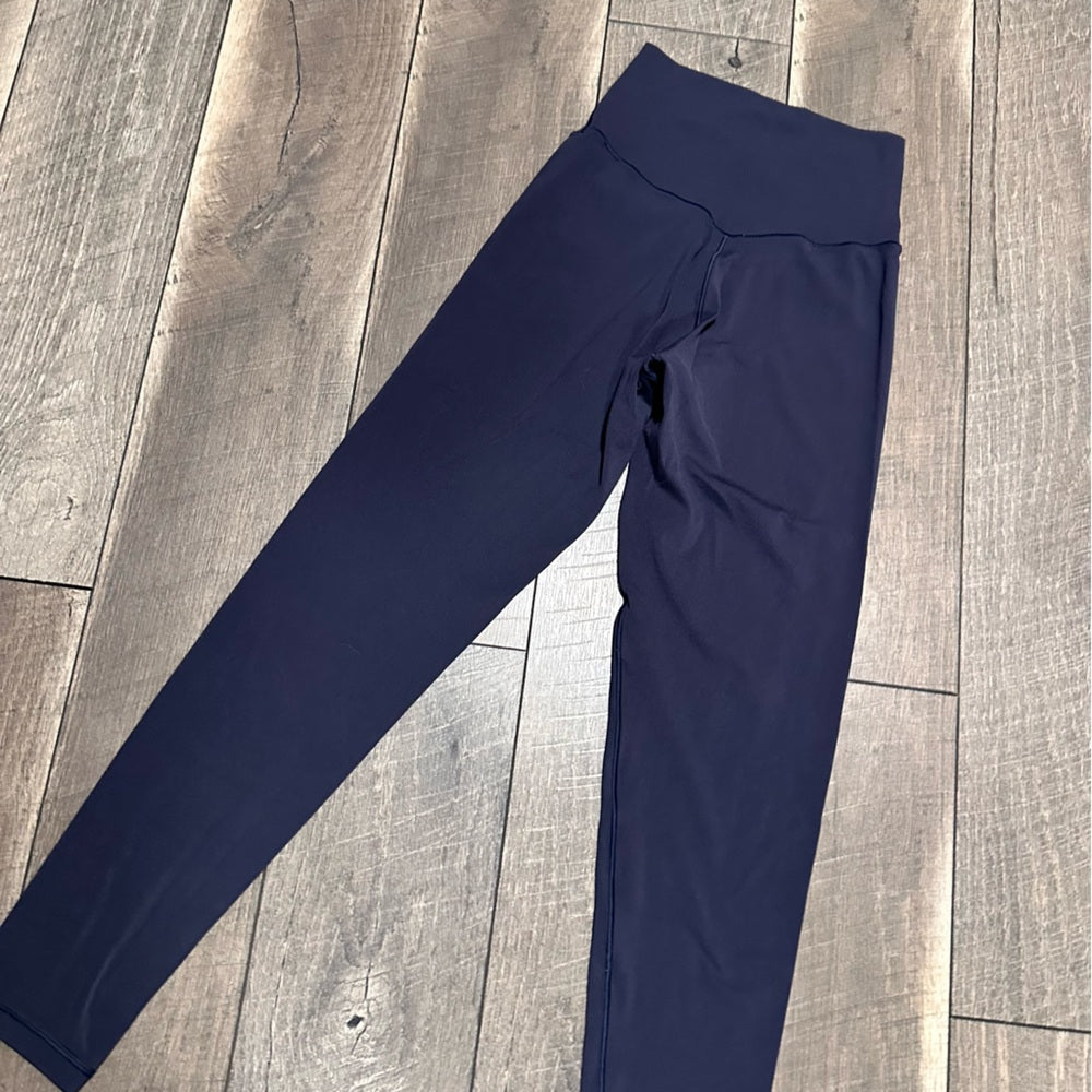 Aerie Offline Navy Blue Crossover 7/8 Leggings