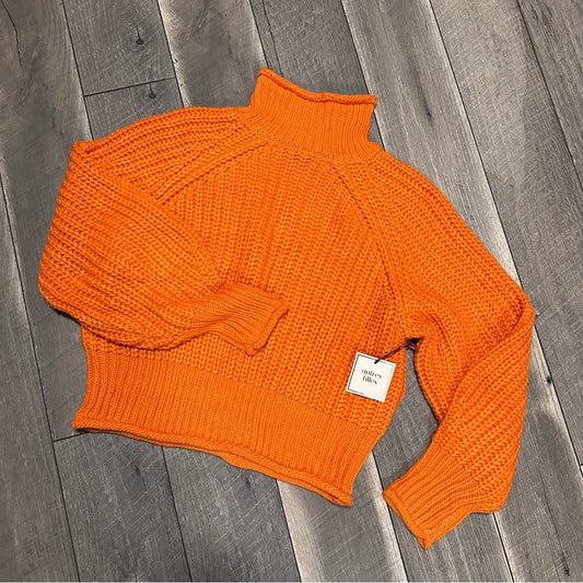 Autres Filles Turtleneck Chunky Knit Sweater