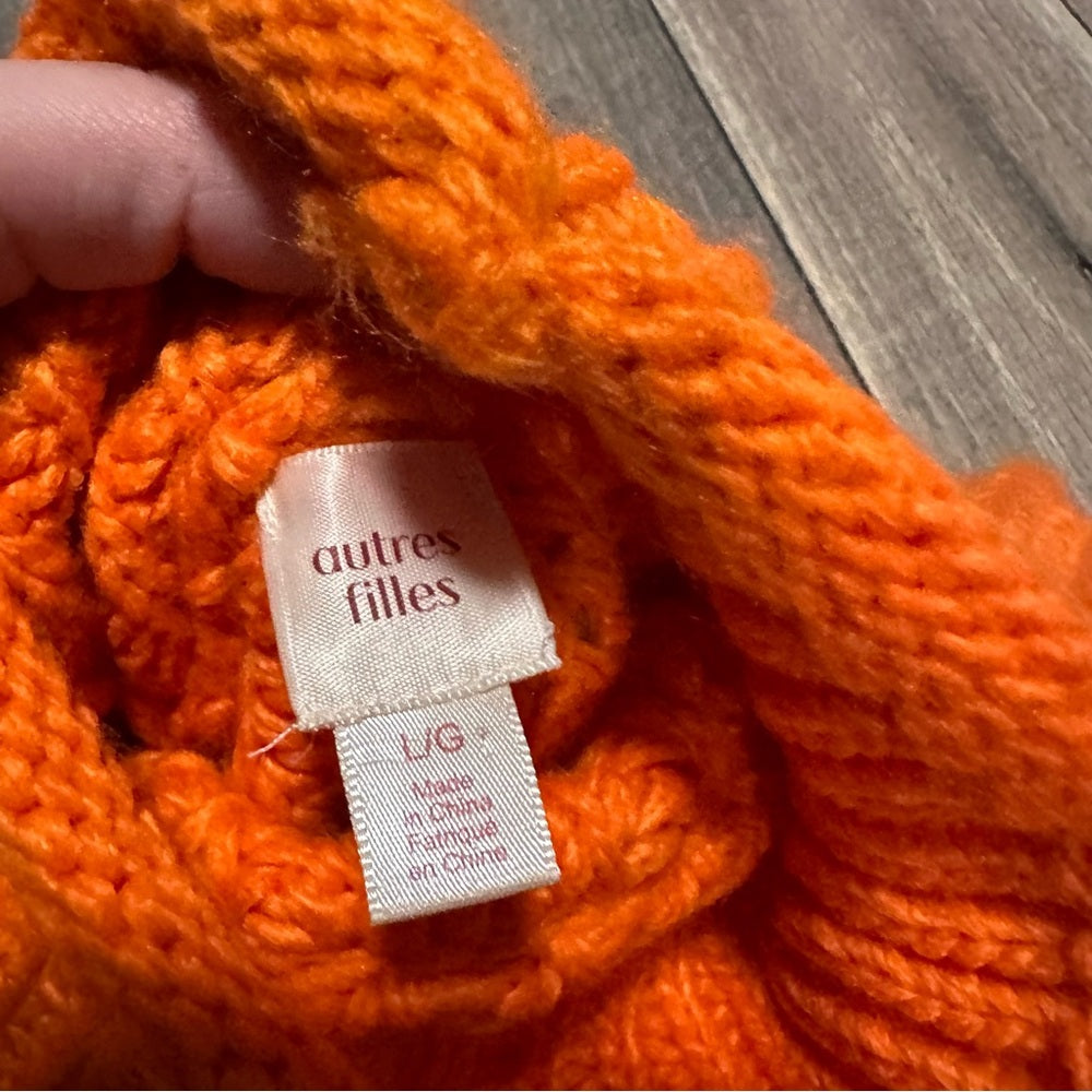 Autres Filles Turtleneck Chunky Knit Sweater