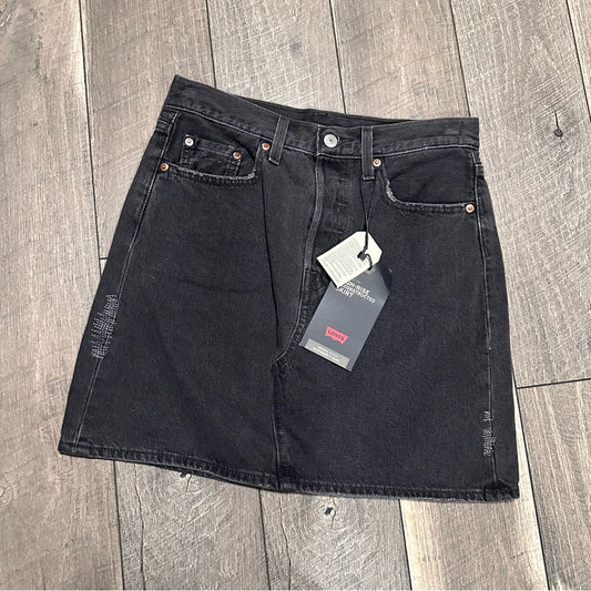 Levi’s Hi Rise Deconstructed Mini Skirt