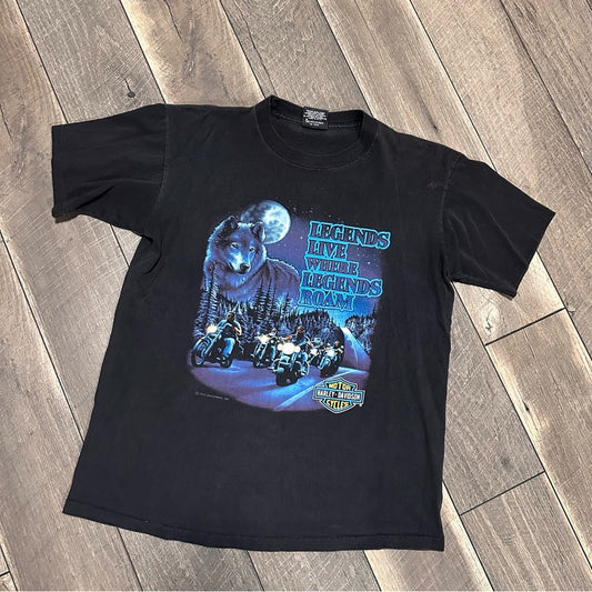 Vintage Harley Davidson T-Shirt Honolulu Hawaii