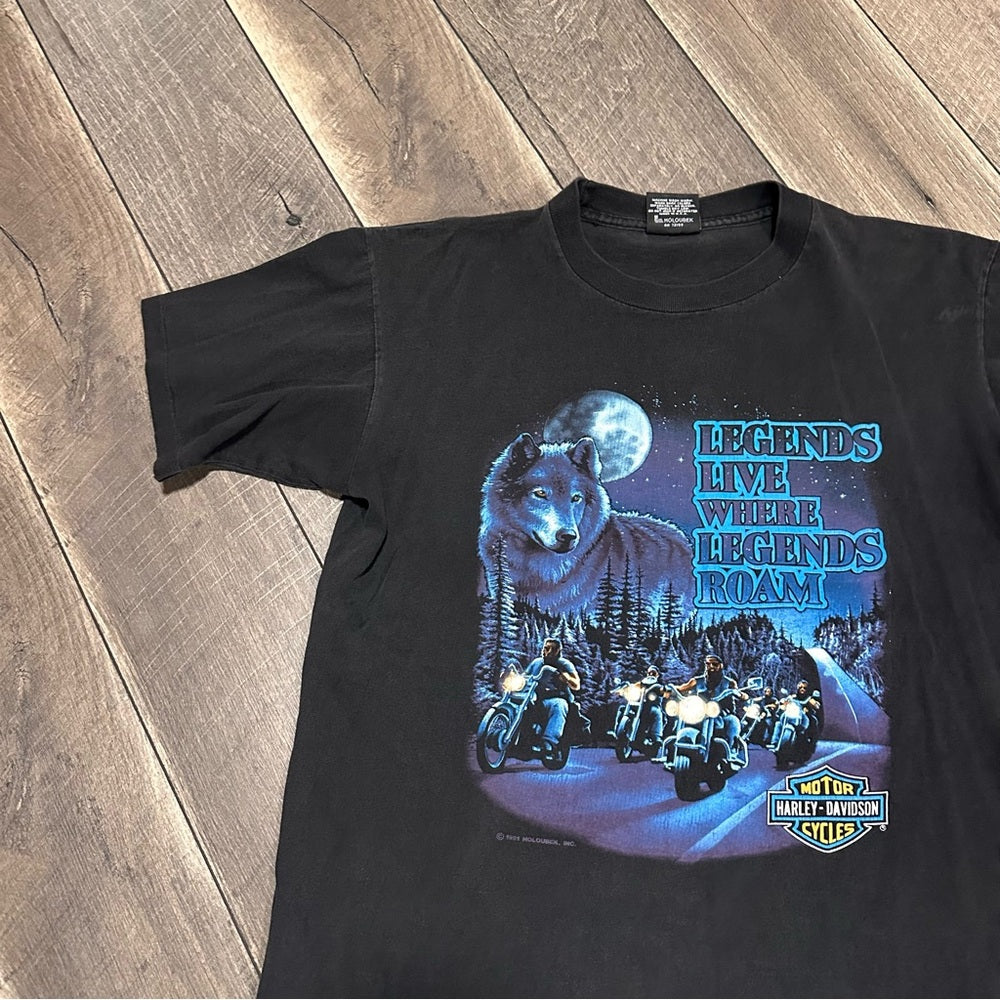 Vintage Harley Davidson T-Shirt Honolulu Hawaii