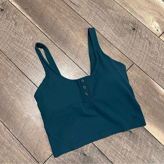 Lululemon Align Ribbed Henley Tank Top