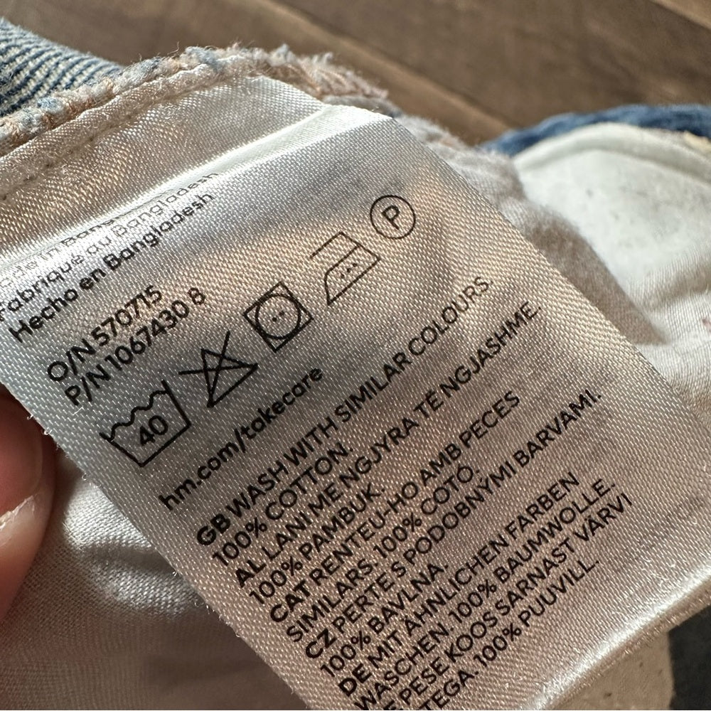 &Denim Ultra Hi Rise Wide Leg Jeans