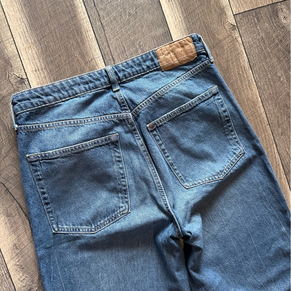 &Denim Ultra Hi Rise Wide Leg Jeans