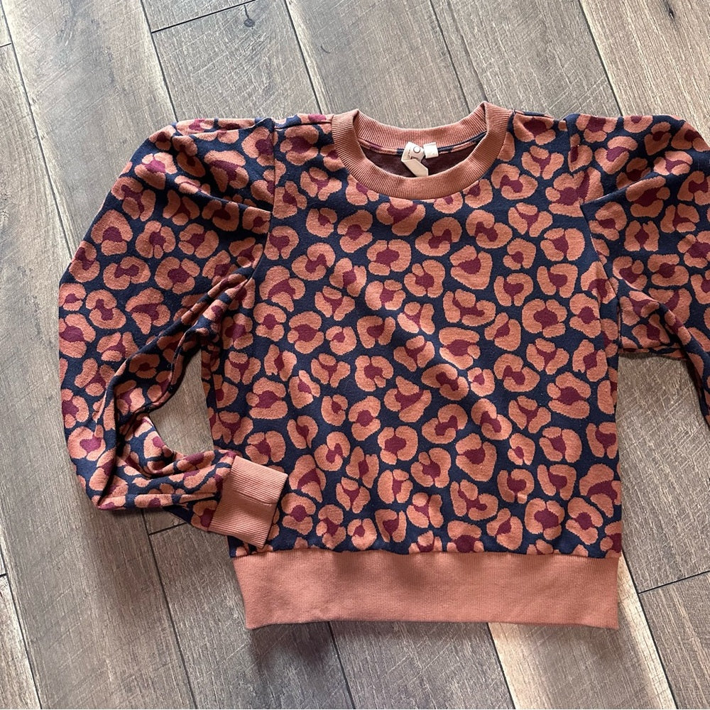 Dolan Leopard Sweater