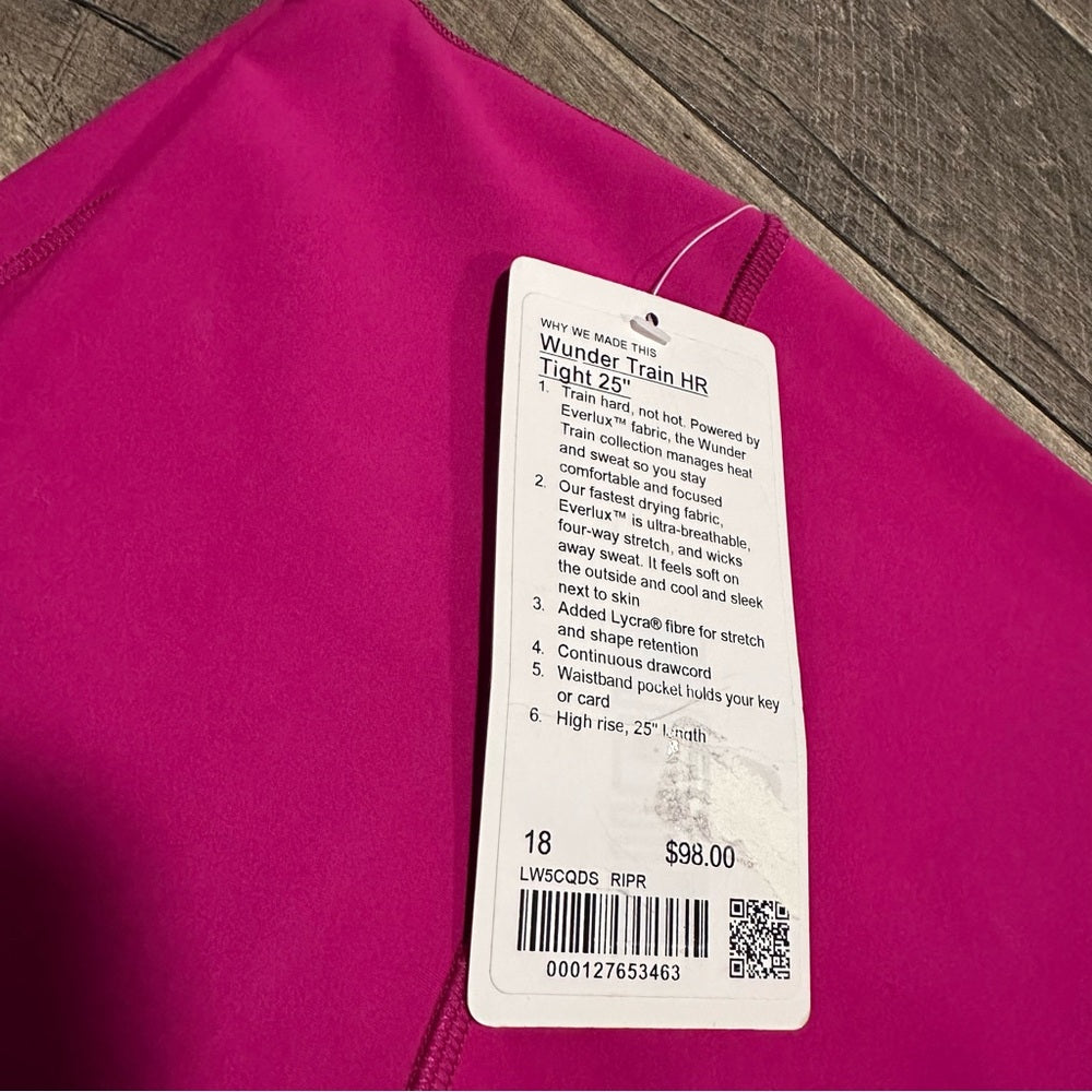 Lululemon Wunder Train High-Rise Tight 25"