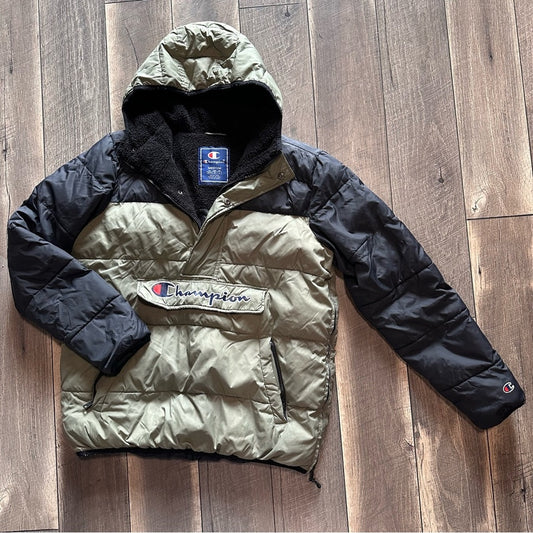 Champion Puffer Hooded Pullover