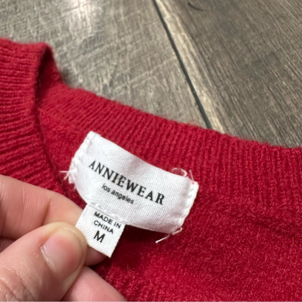 Anniewear Santa Fuzzy Sweater