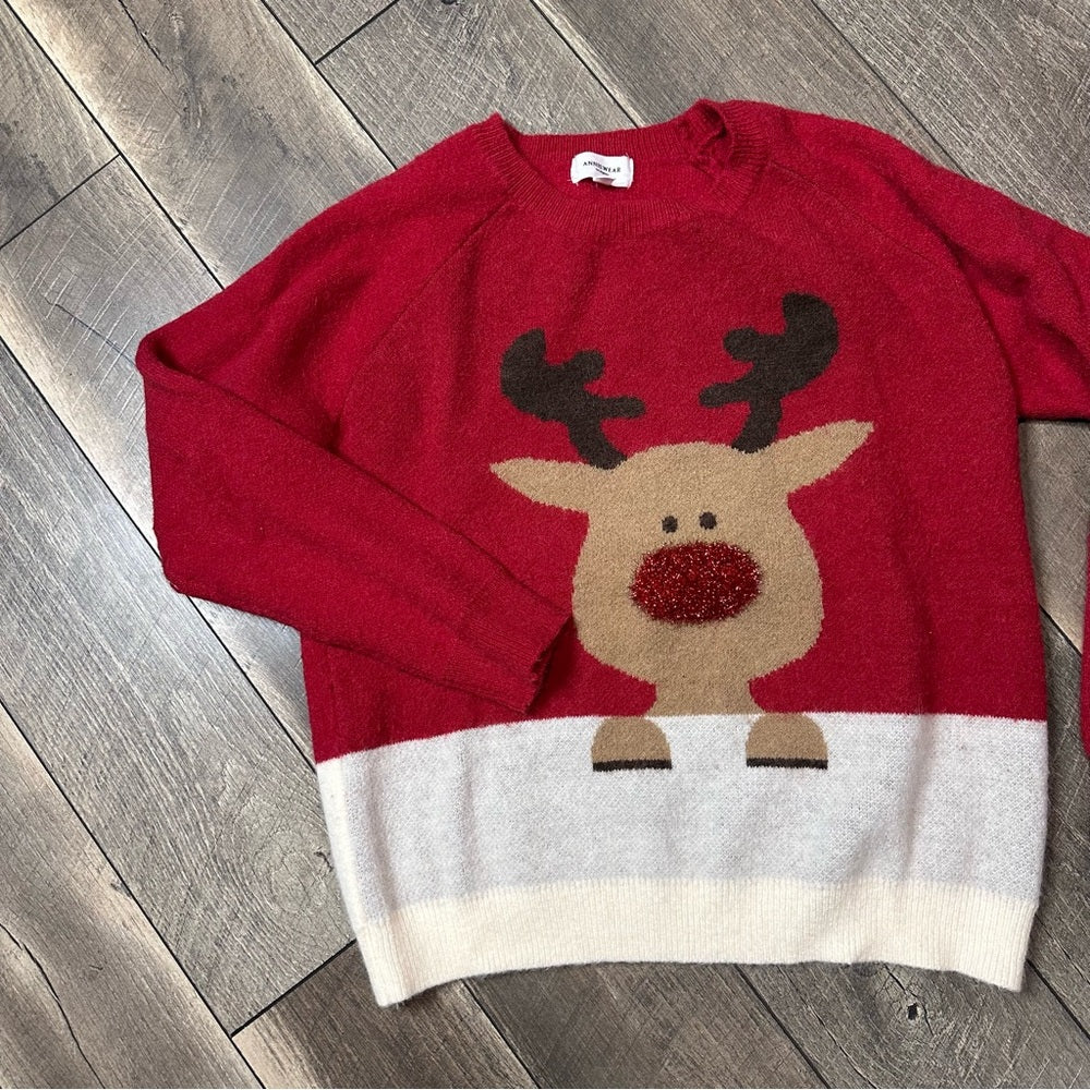 Anniewear Santa Fuzzy Sweater