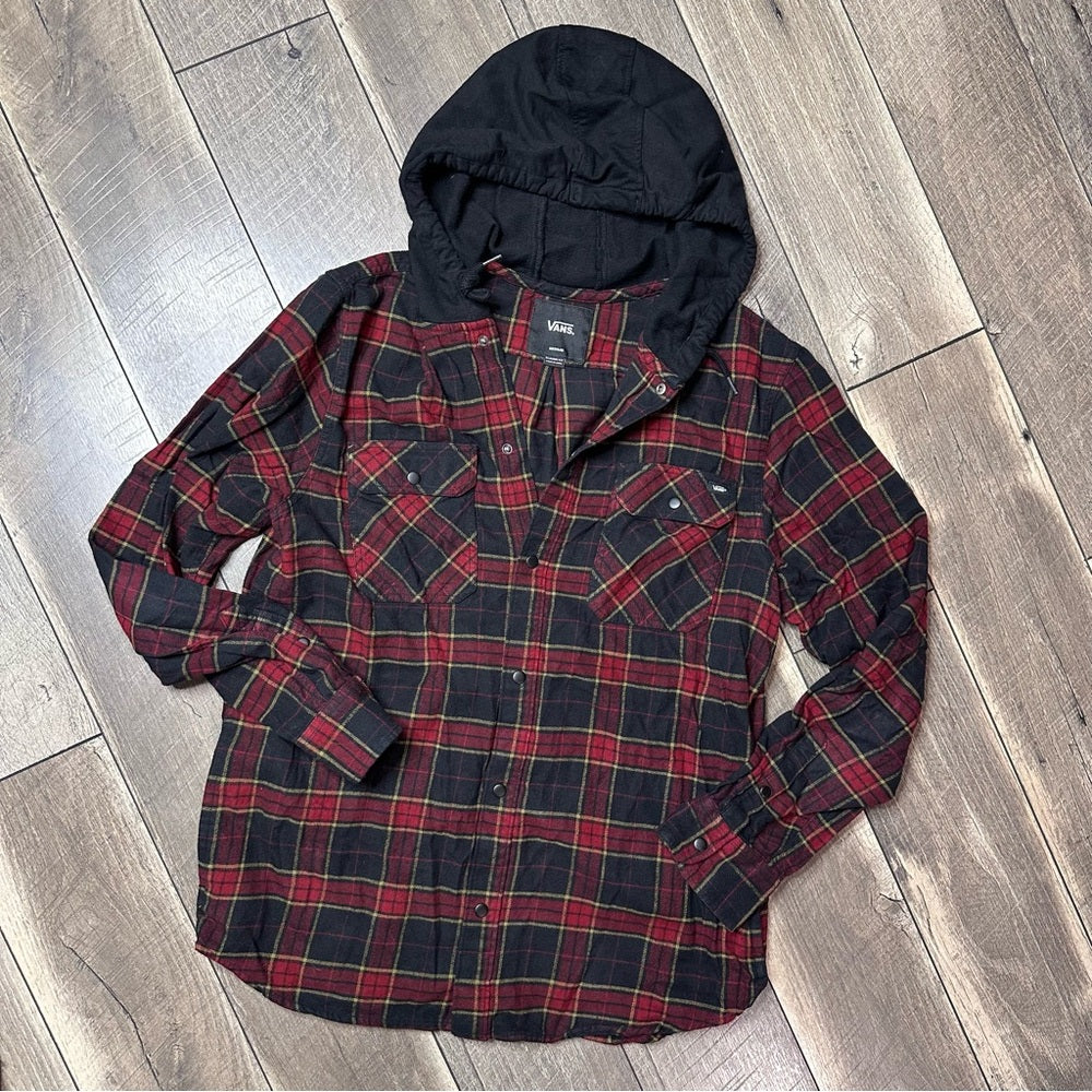 Vans Hooded Button Down Shacket