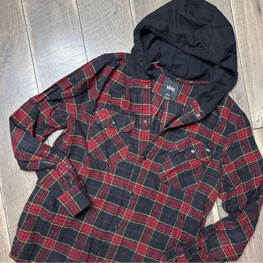Vans Hooded Button Down Shacket