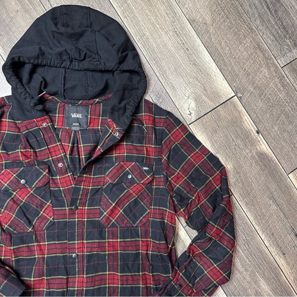 Vans Hooded Button Down Shacket