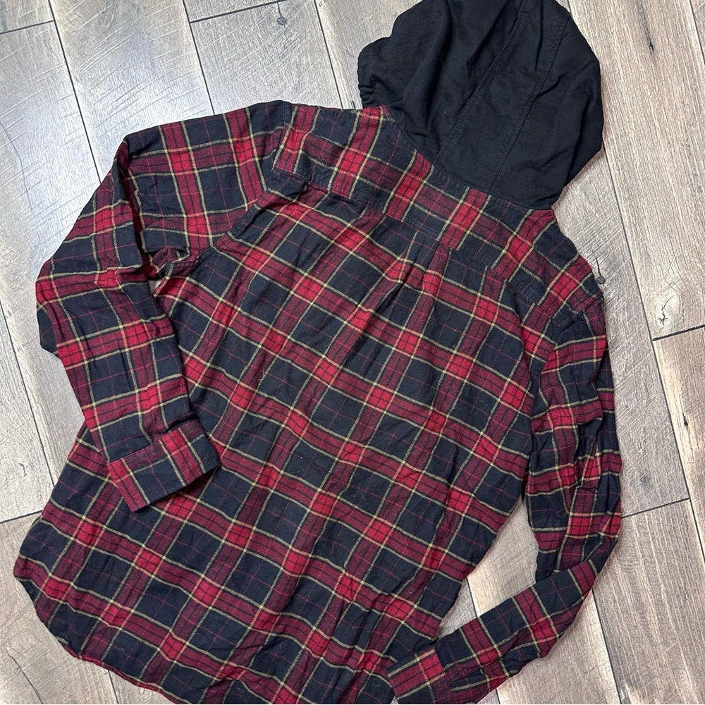 Vans Hooded Button Down Shacket