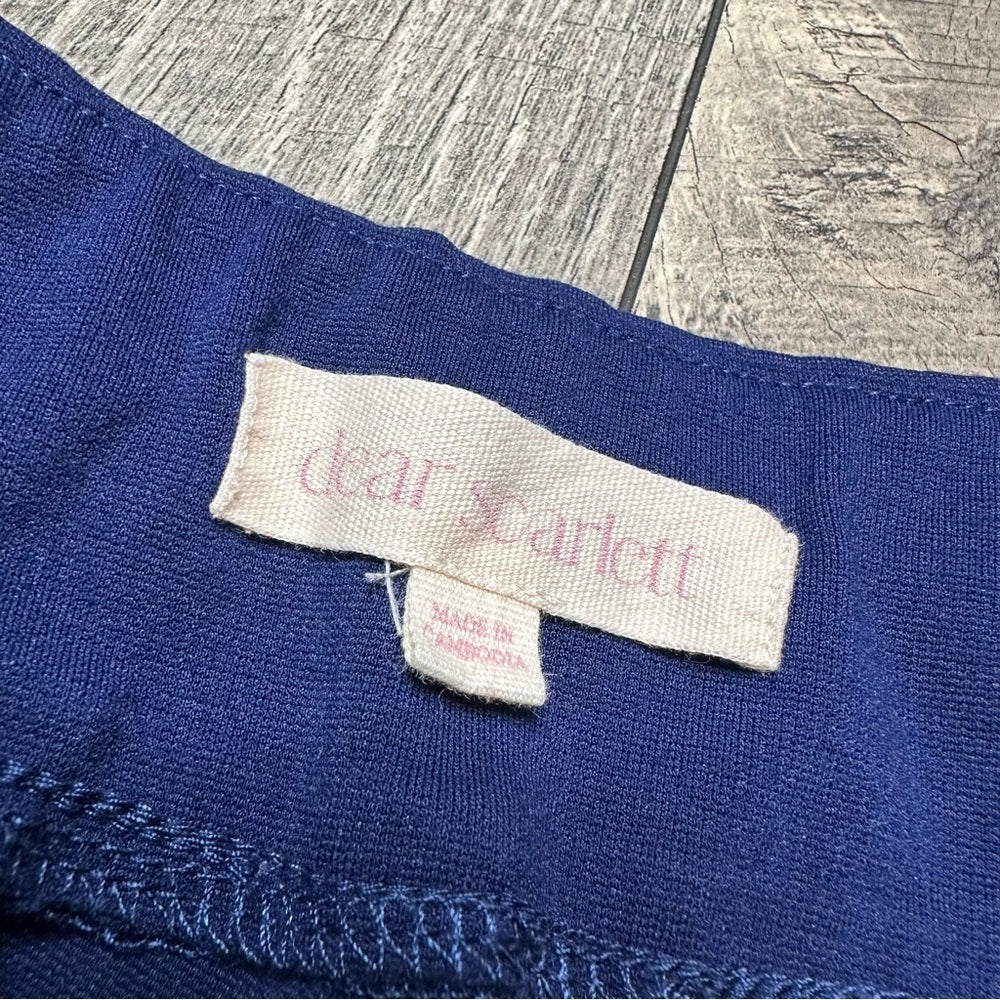 Dear Scarlett Stretchy Blue Flare Pants