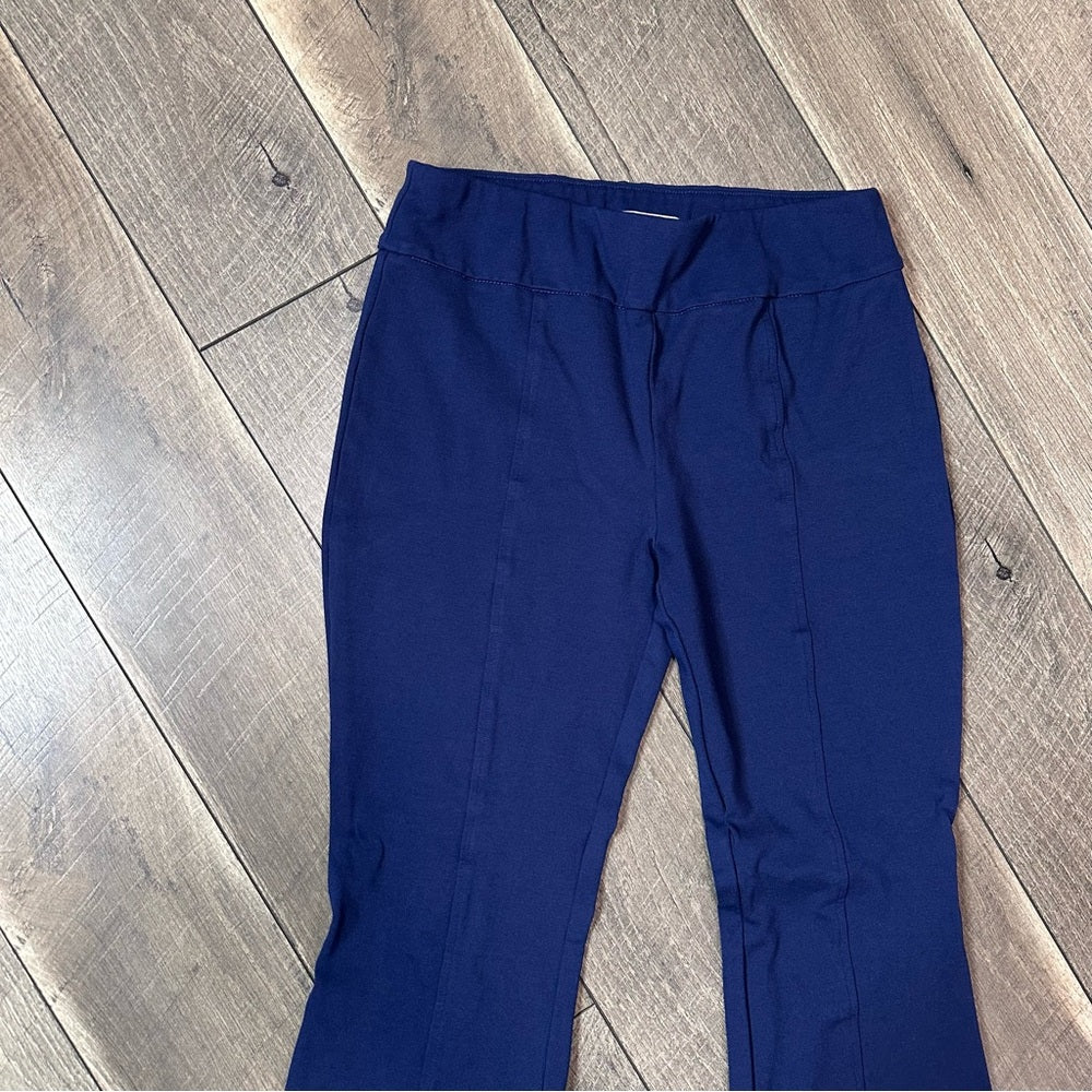 Dear Scarlett Stretchy Blue Flare Pants