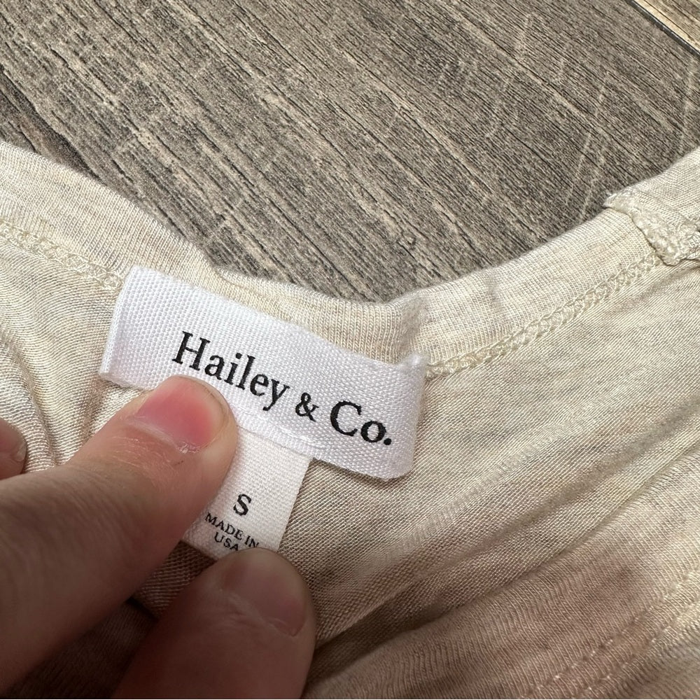 Hailey & Co Striped Long Sleeve Top