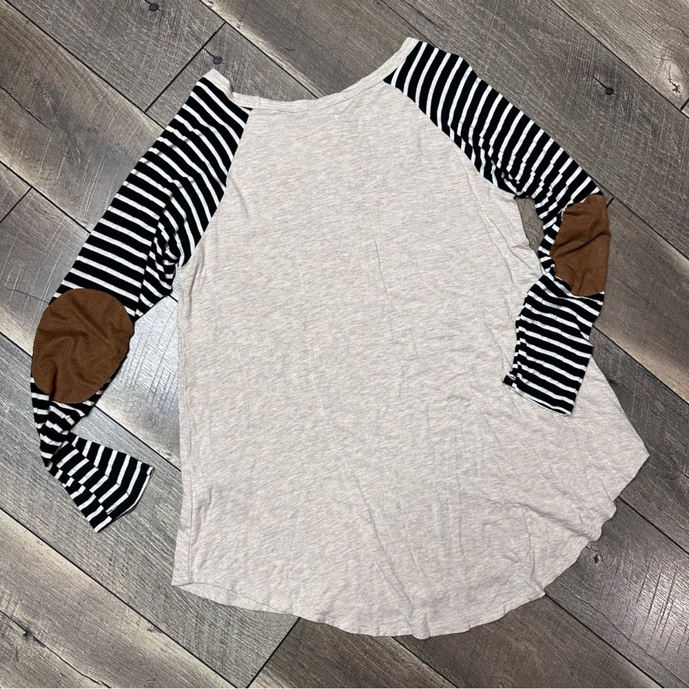 Hailey & Co Striped Long Sleeve Top