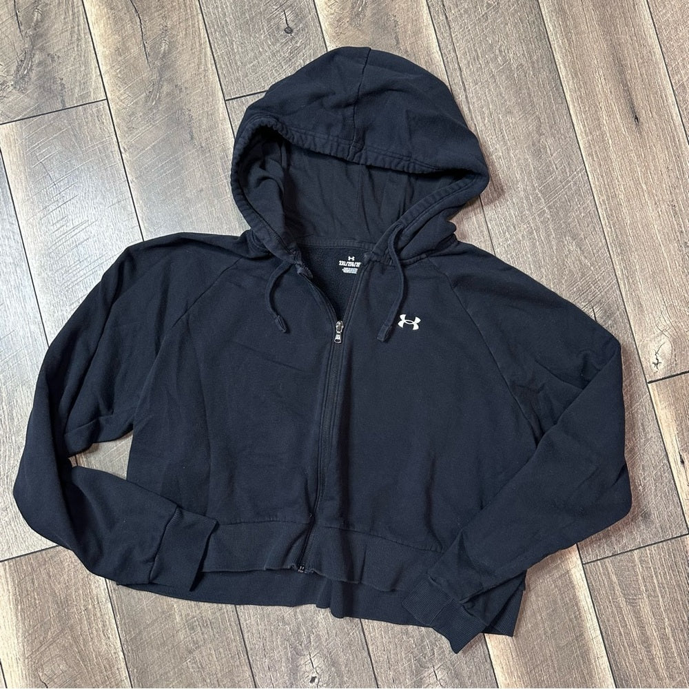 Under Armour Crop Hooded Zip Up