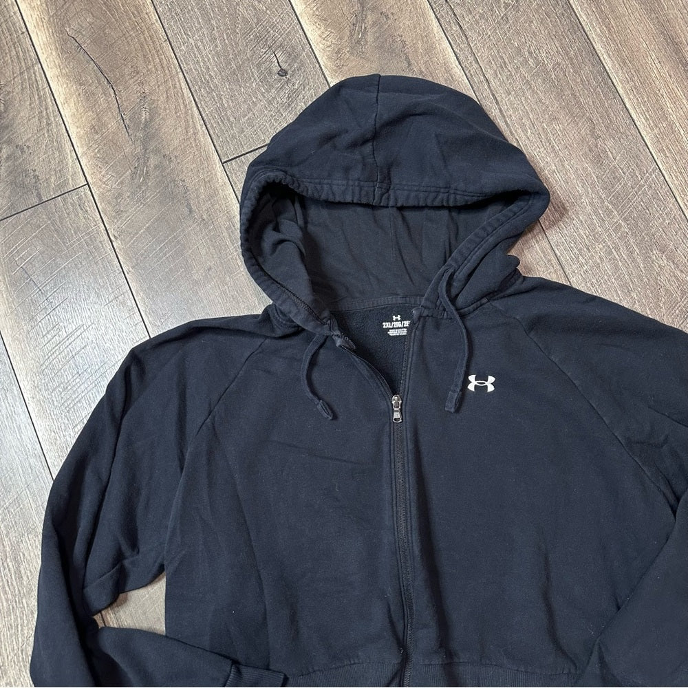 Under Armour Crop Hooded Zip Up