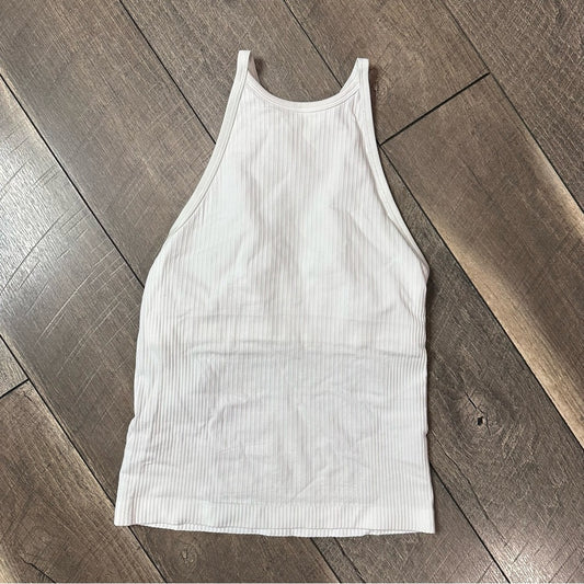 Lululemon Ebb to Street High-Neck Tank Top
White