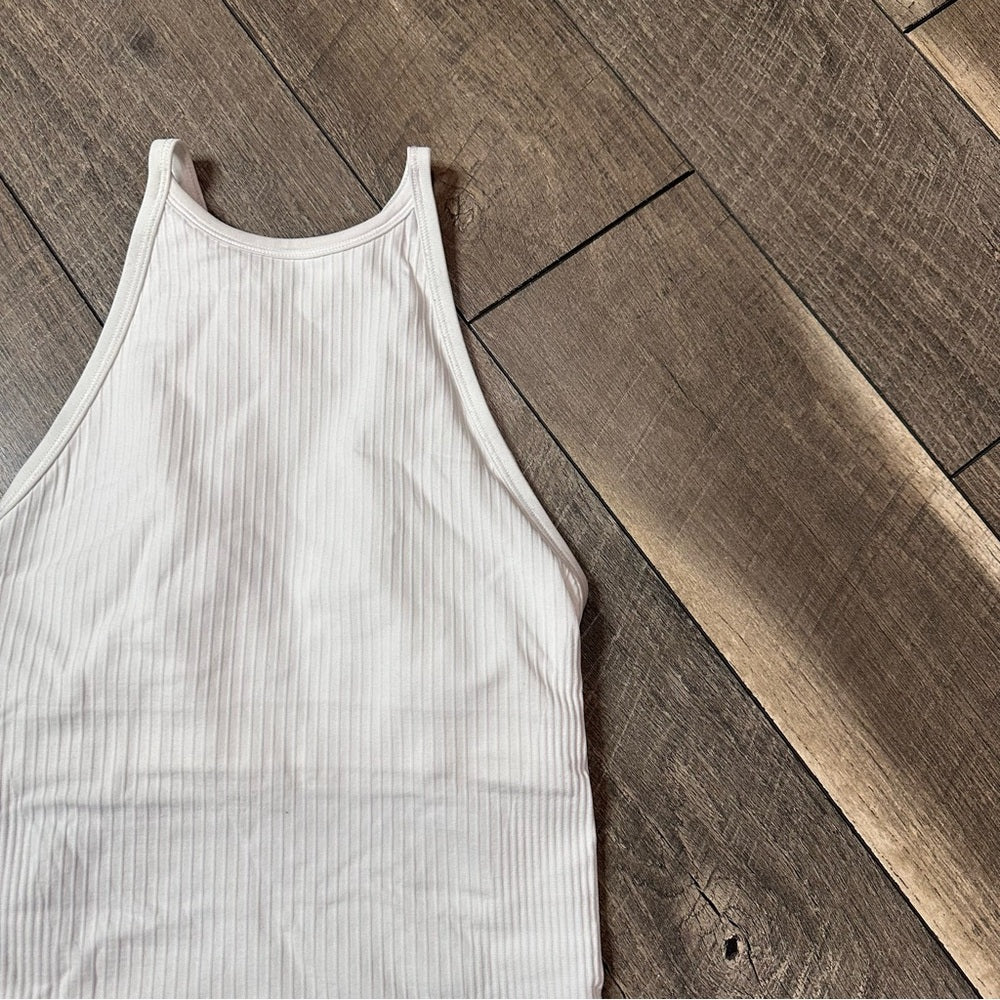 Lululemon Ebb to Street High-Neck Tank Top
White