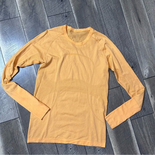 Lululemon Swiftly Tech Long Sleeve 
Orange
