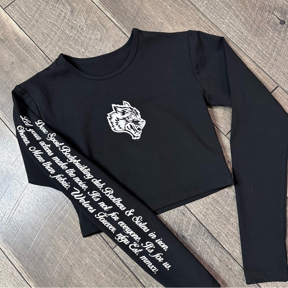 Darc Sport Crop Long Sleeve Top