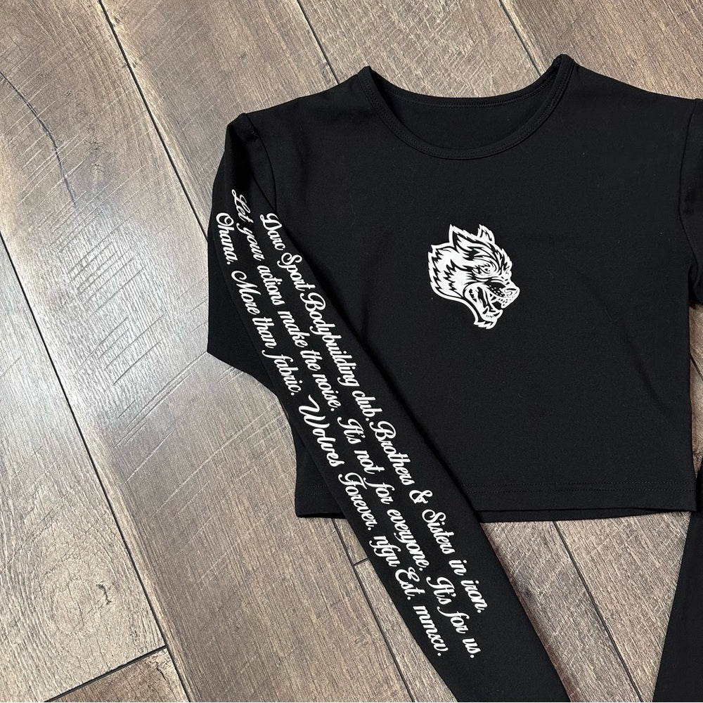 Darc Sport Crop Long Sleeve Top