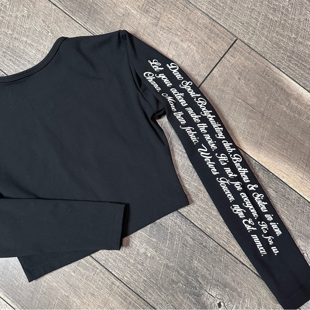 Darc Sport Crop Long Sleeve Top