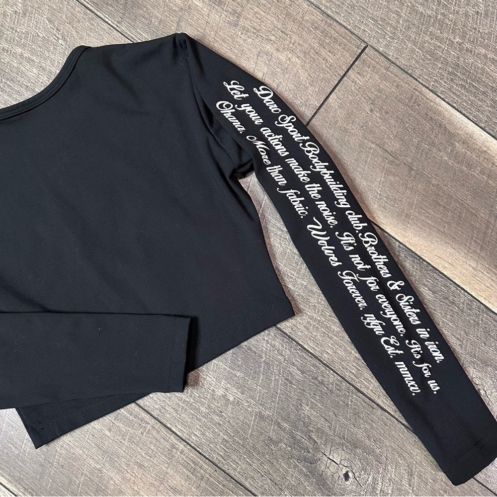 Darc Sport Crop Long Sleeve Top