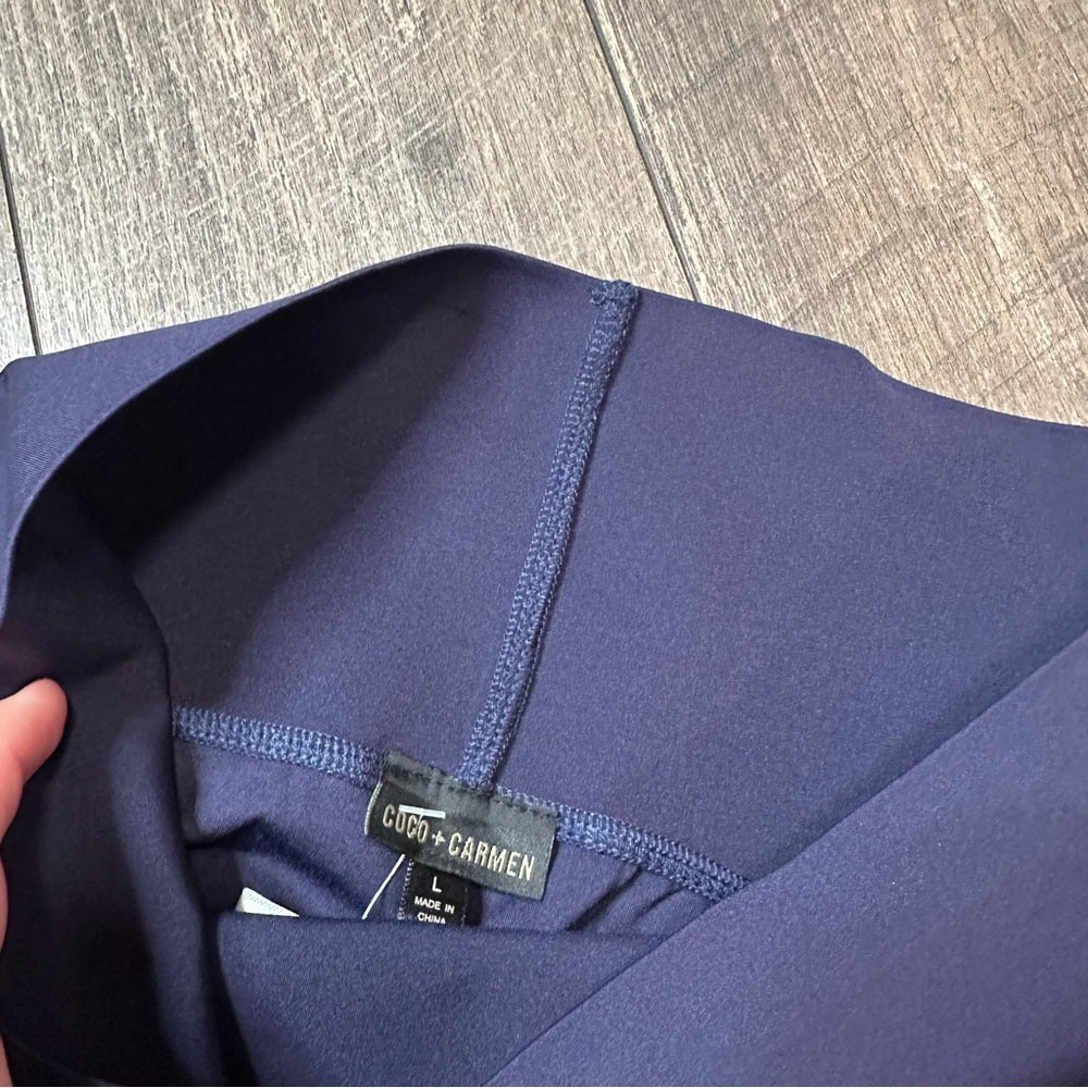 Coco + Carmen Navy Blue Leggings