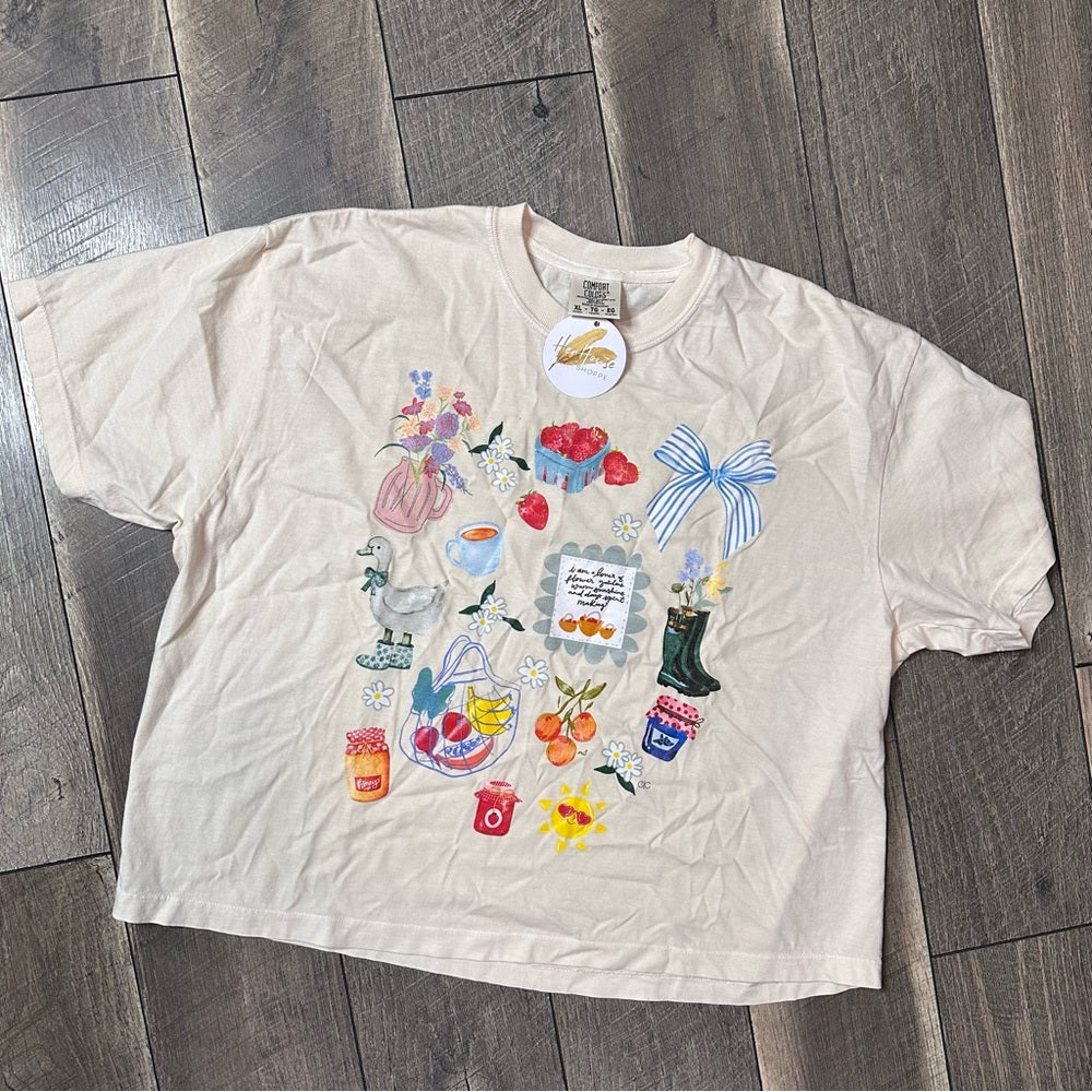 Comfort Colors Crop T-Shirt