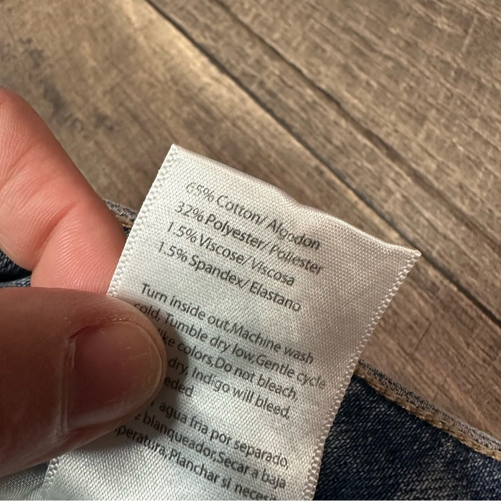 Risen Hi Rise Combo Washed Straight Leg Jeans