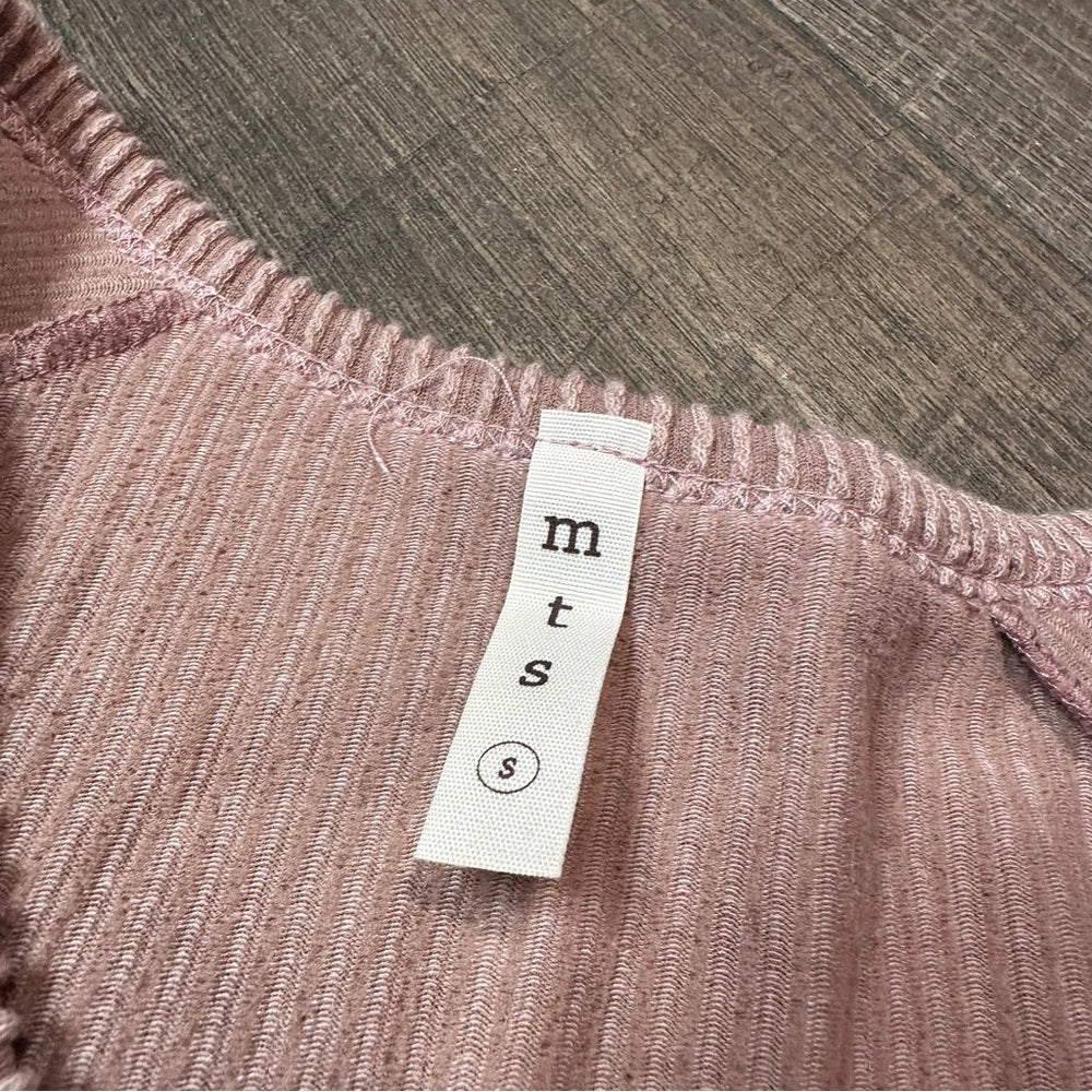 Mts 1/2 Button Long Sleeve