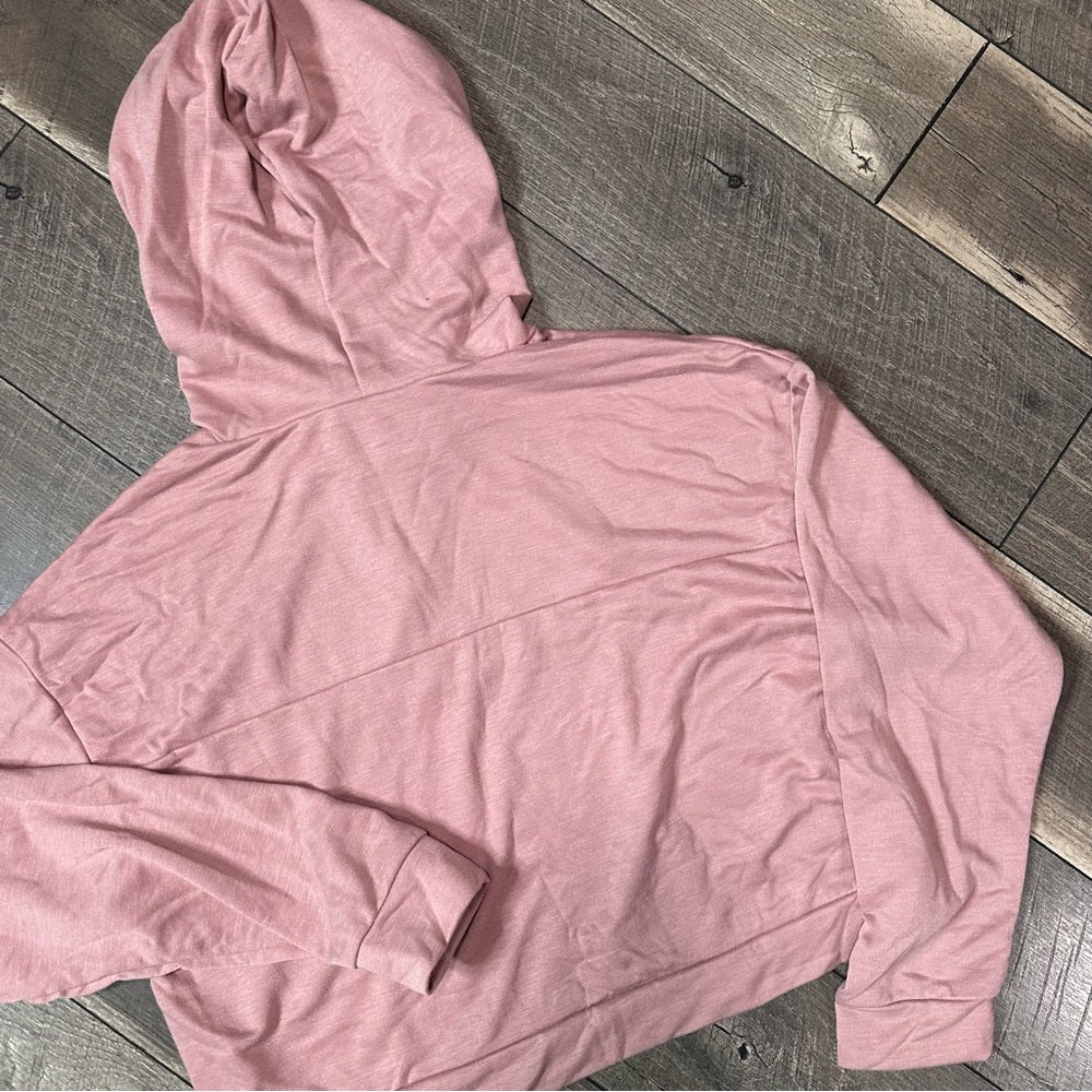 White Birch Hooded 1/2 Zip Pullover